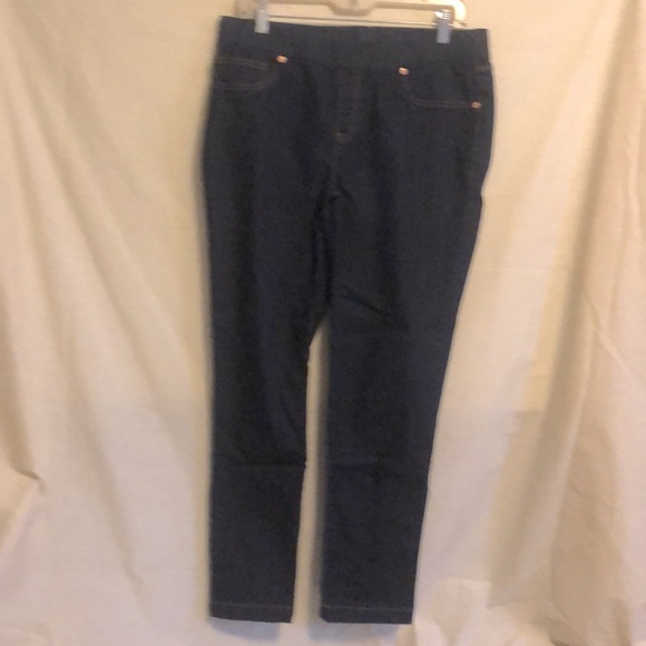 Faded Glory elastic waist jeans size 14 - Picture 1 of 4